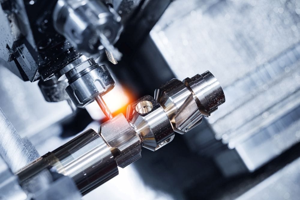 CNC milling machine.